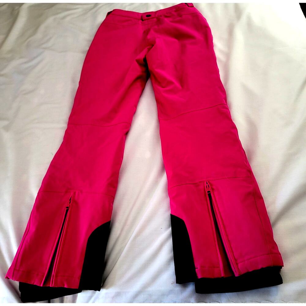 Icepeak Women's Insulated Outdoor Winter Snowboard Bright Pink Ski Pants Sz Med